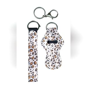 5/$25 Wrist Lanyard Strap Lip Balm Holder Keychain Lipstick Lighter Anim…